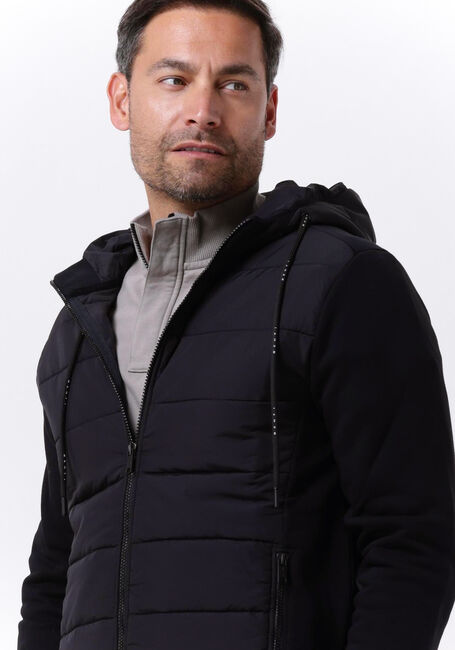 Schwarze GENTI Wattierte Jack J6048-3229 - large
