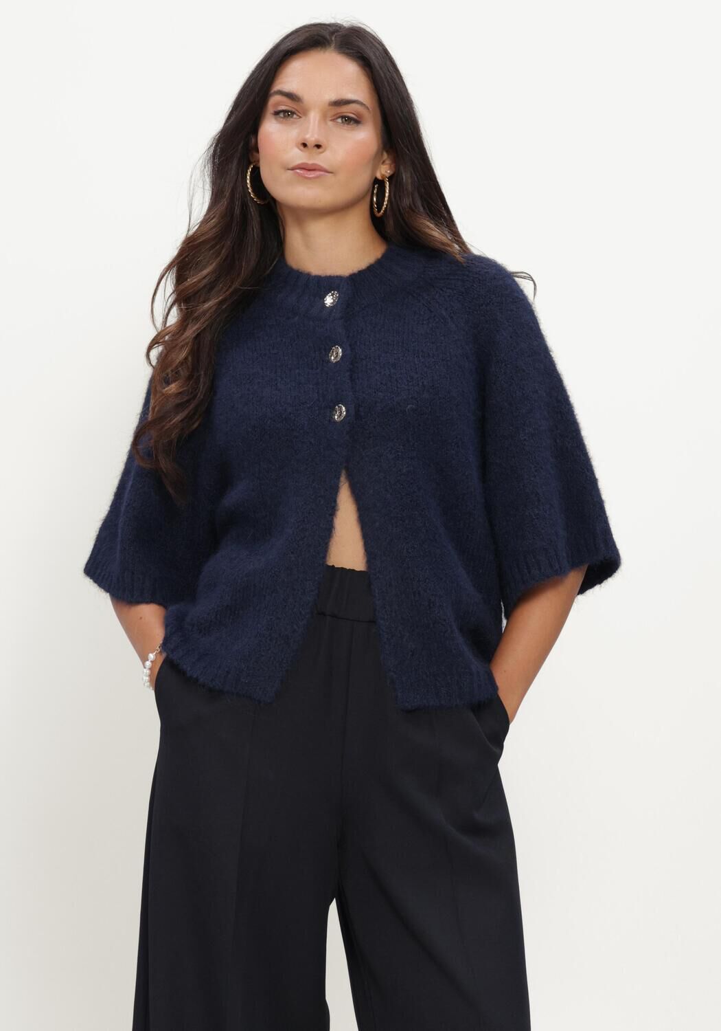 Dunkelblau NOTRE-V Pullover NV-IMARA - large