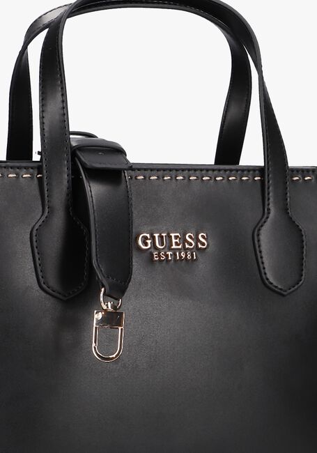 Schwarze GUESS Umhängetasche SILVANA COMPARTMENT TOTE - large