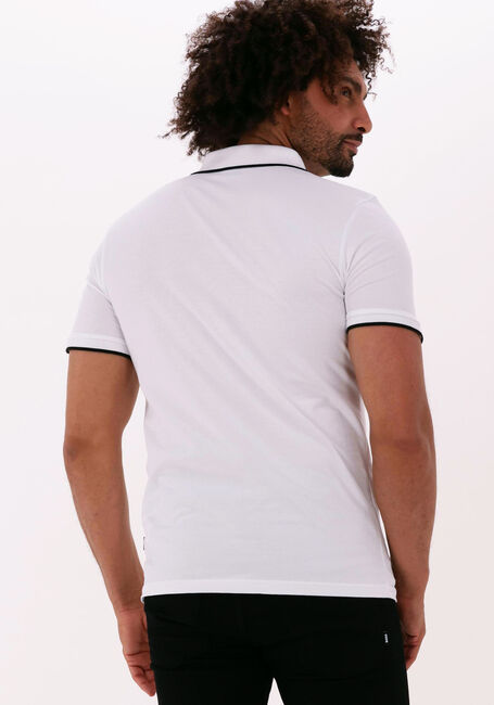Weiße BOSS ORANGE Polo-Shirt PASSERTIP - large