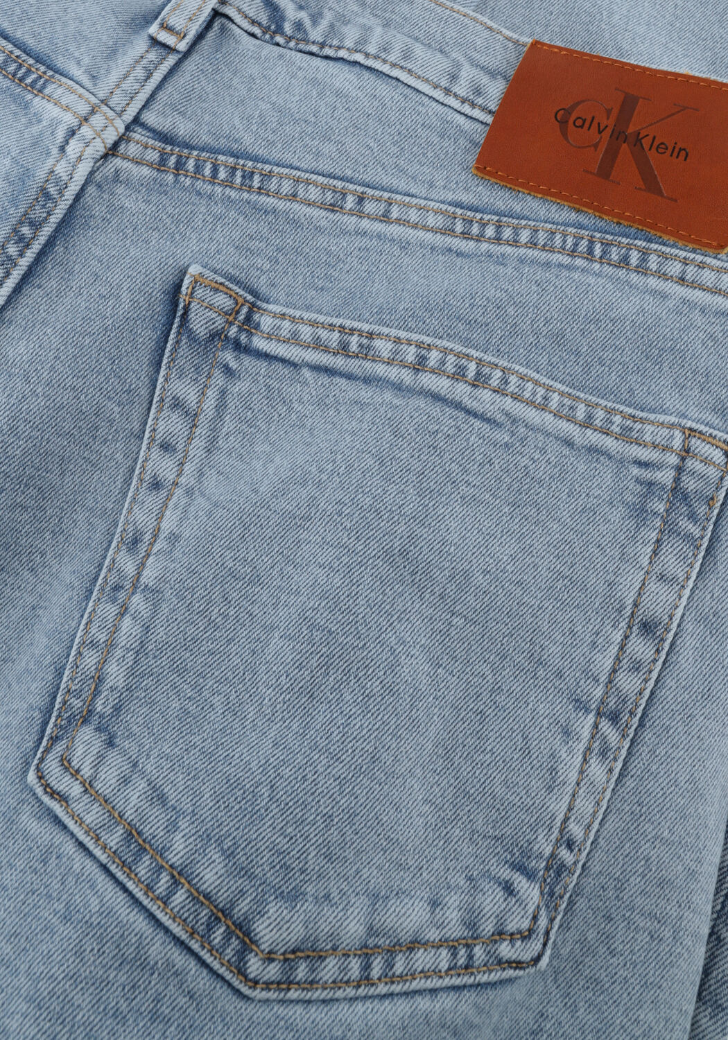 Hellblau CALVIN KLEIN Straight leg jeans STANDAD STRAIGHT ADAM LT STONE - large