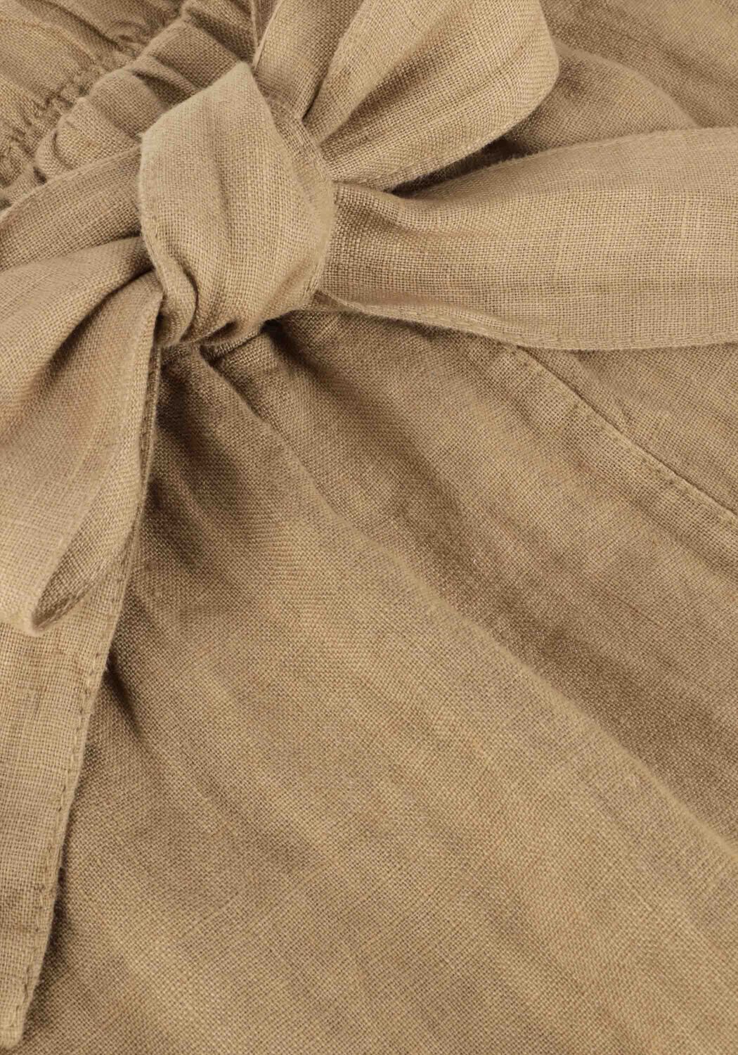 Khaki BY-BAR Kurze Hose JUNE LINNEN SHORT - large