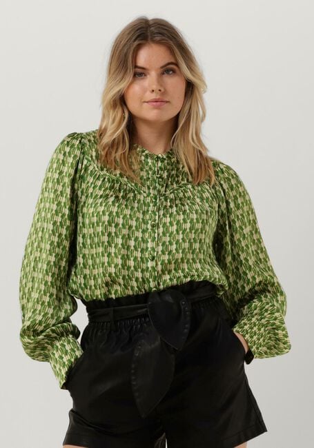 Grüne NOTRE-V Blusen NV-BEAU BLOUSE PRINT - large