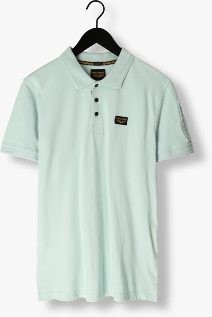 Blaue PME LEGEND Polo-Shirt SHORT SLEEVE POLO TRACKWAY - large