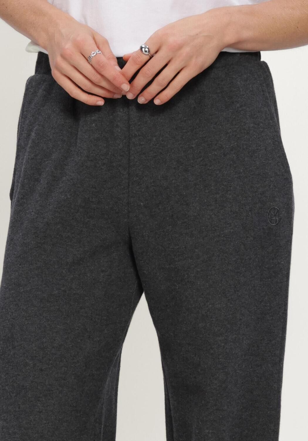 Dunkelgrau MSCH COPENHAGEN Jogginghose MSCHMARLETTA SWEAT PANTS - large