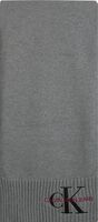 Graue CALVIN KLEIN Schal J BASIC WOMEN KNITTED SCARF - medium