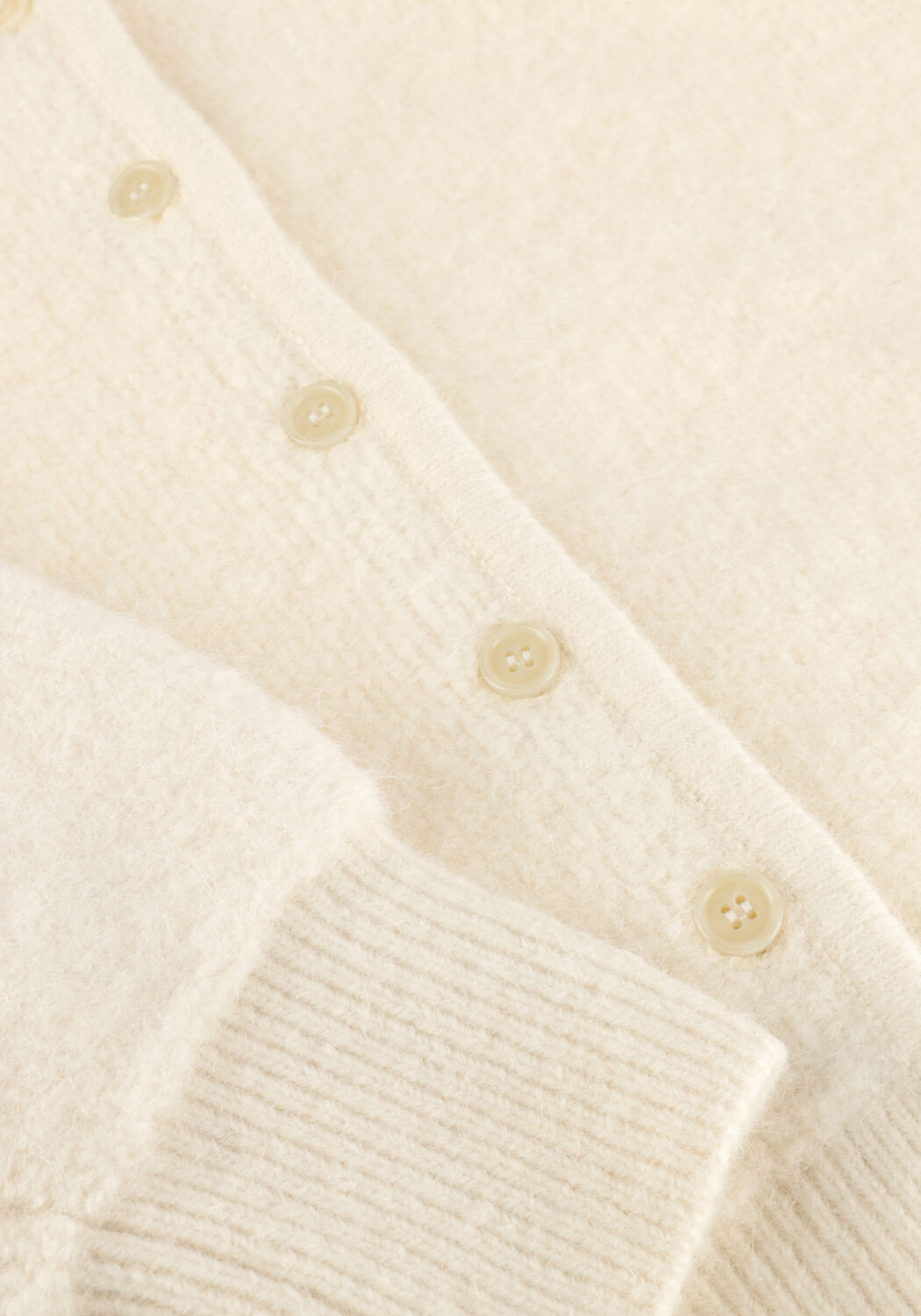 Creme DES PETITS HAUTS Strickjacke CUMIN - large