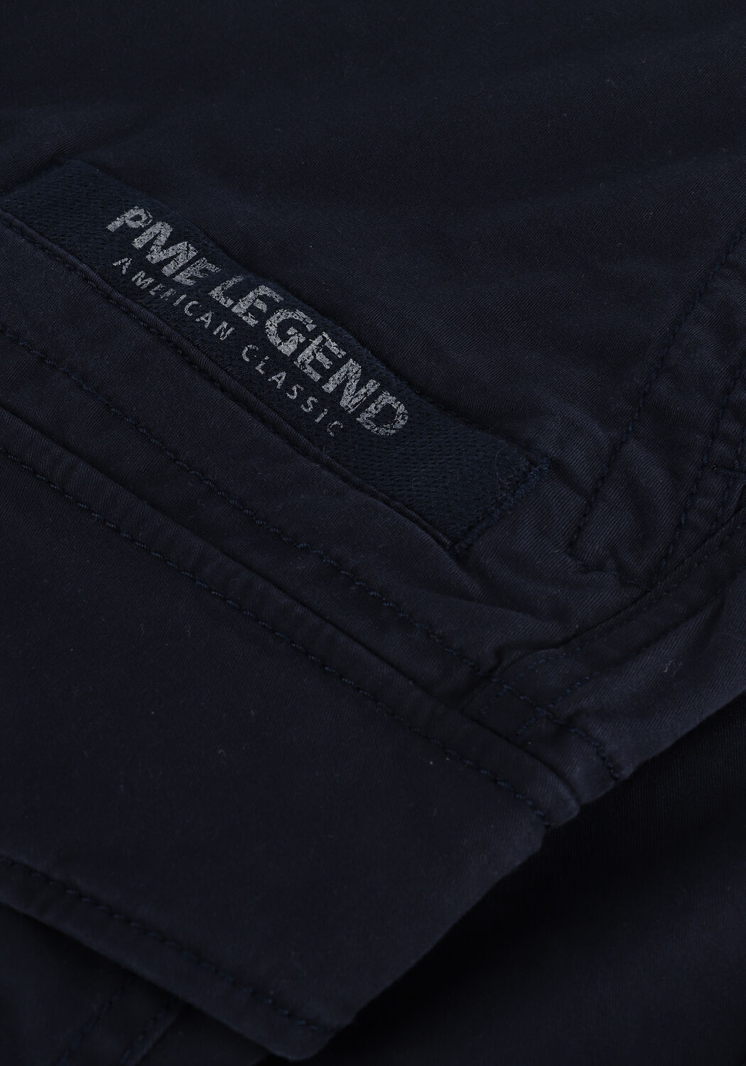 Dunkelblau PME LEGEND Kurze Hose NORDROP CARGO SHORTS STRETCH TWILL - large