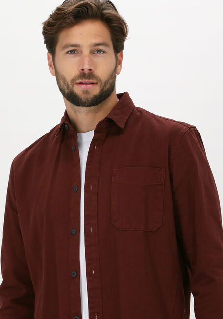 Bordeaux CAST IRON Casual-Oberhemd LONG SLEEVE SHIRT REGULAR FIT  - large