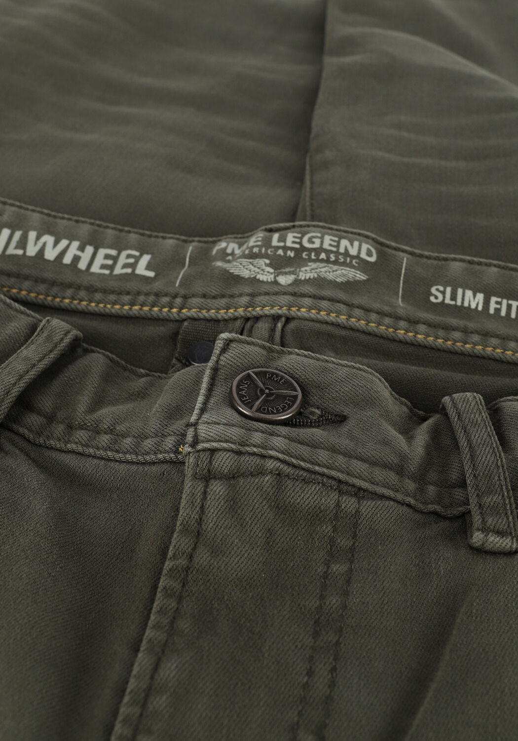 Gr&uuml;ne PME LEGEND Slim fit jeans TAILWHEEL COLORED DENIM - large