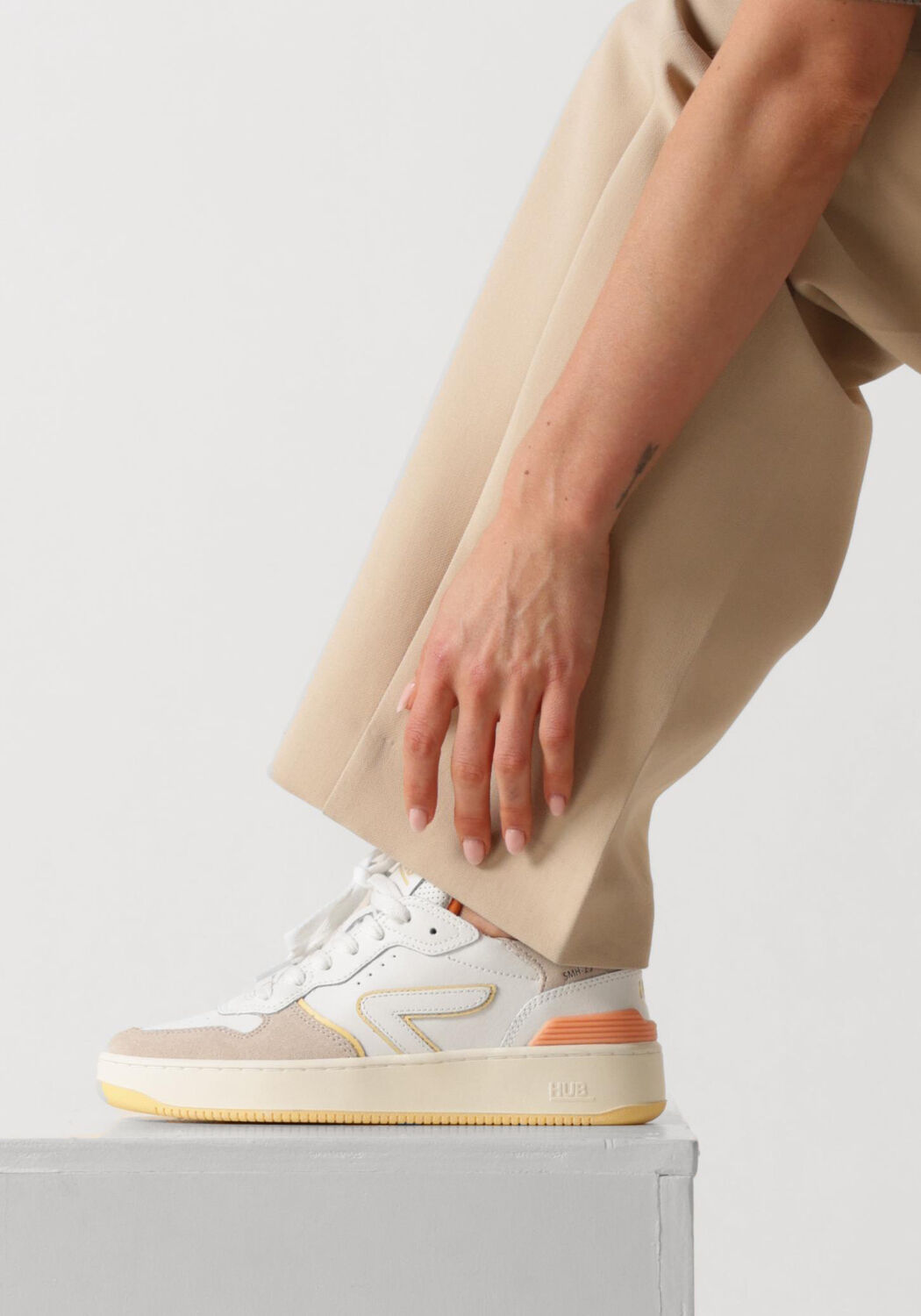 Wei&szlig;e HUB Sneaker Low SMASH - large