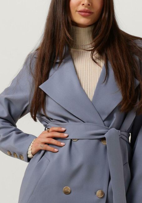 Hellblau NOTRE-V Trenchcoats NV-DARON BELTED COAT - large