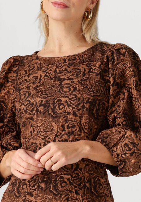 Goldfarbene AAIKO Minikleid NICOLETTE PES 547 - large