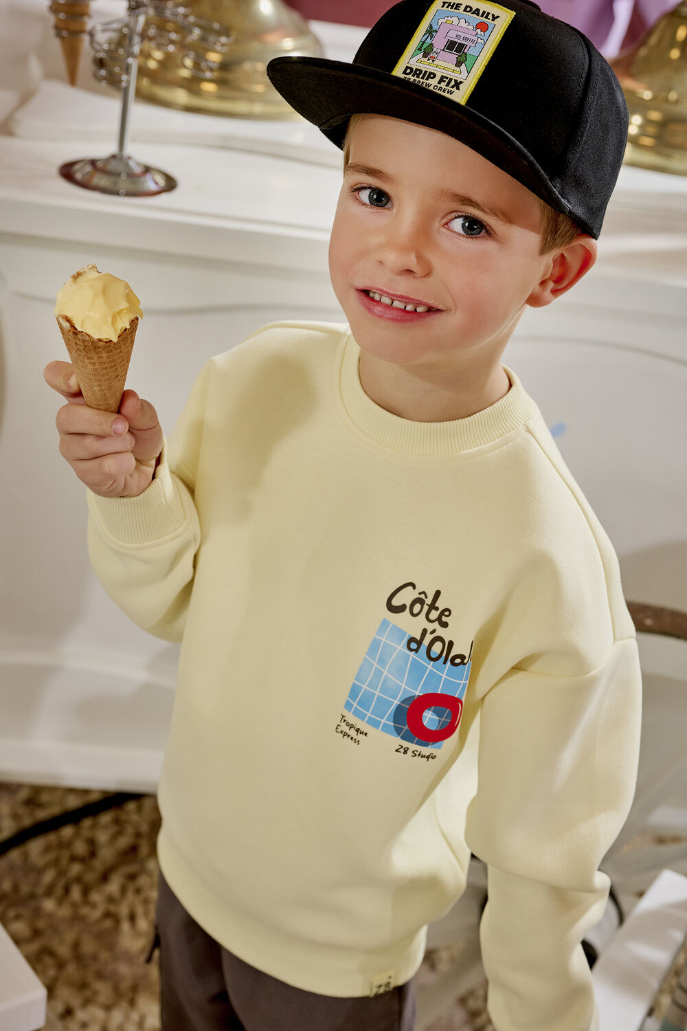 Gelbe Z8 Sweatshirt XAVI - large