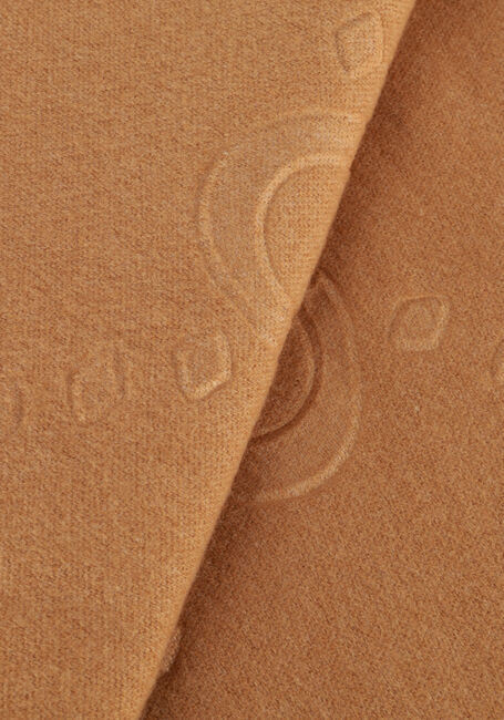 Camelfarbene LIU JO Schal LOGO CLOACK - large