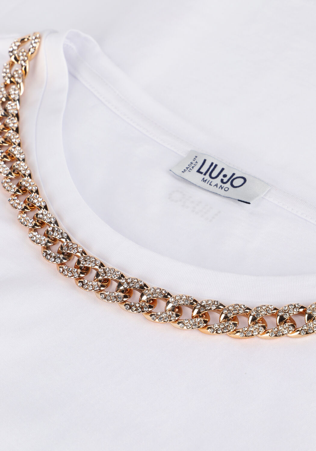 Wei&szlig;e LIU JO T-shirt T-SHIRT MODA M/C - large