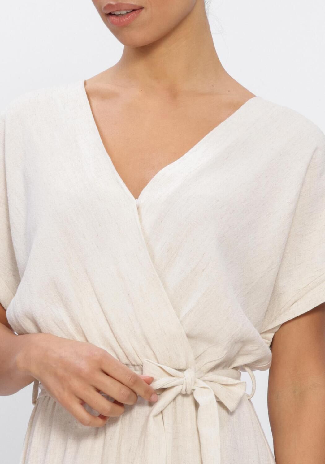 Beige GRACE & MILA Maxikleid SS26110005 - large