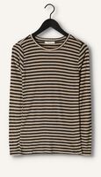 Beige BY-BAR Tops & T-shirts BASIC LS STRIPE TOP Beige BY-BAR Tops & T-shirts BASIC LS STRIPE TOP - medium