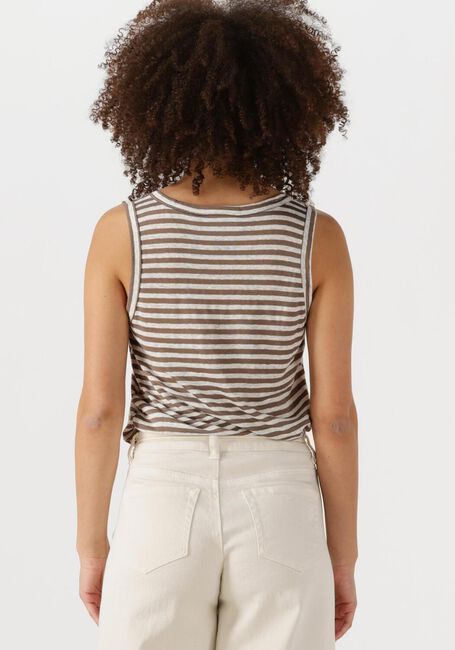 Braune MY ESSENTIAL WARDROBE Top LISAMW STRIPED TOP - large