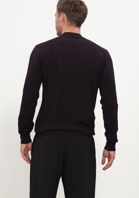 Bordeaux STEFANO LAURAN Pullover TURTLE NECK MERINO - large