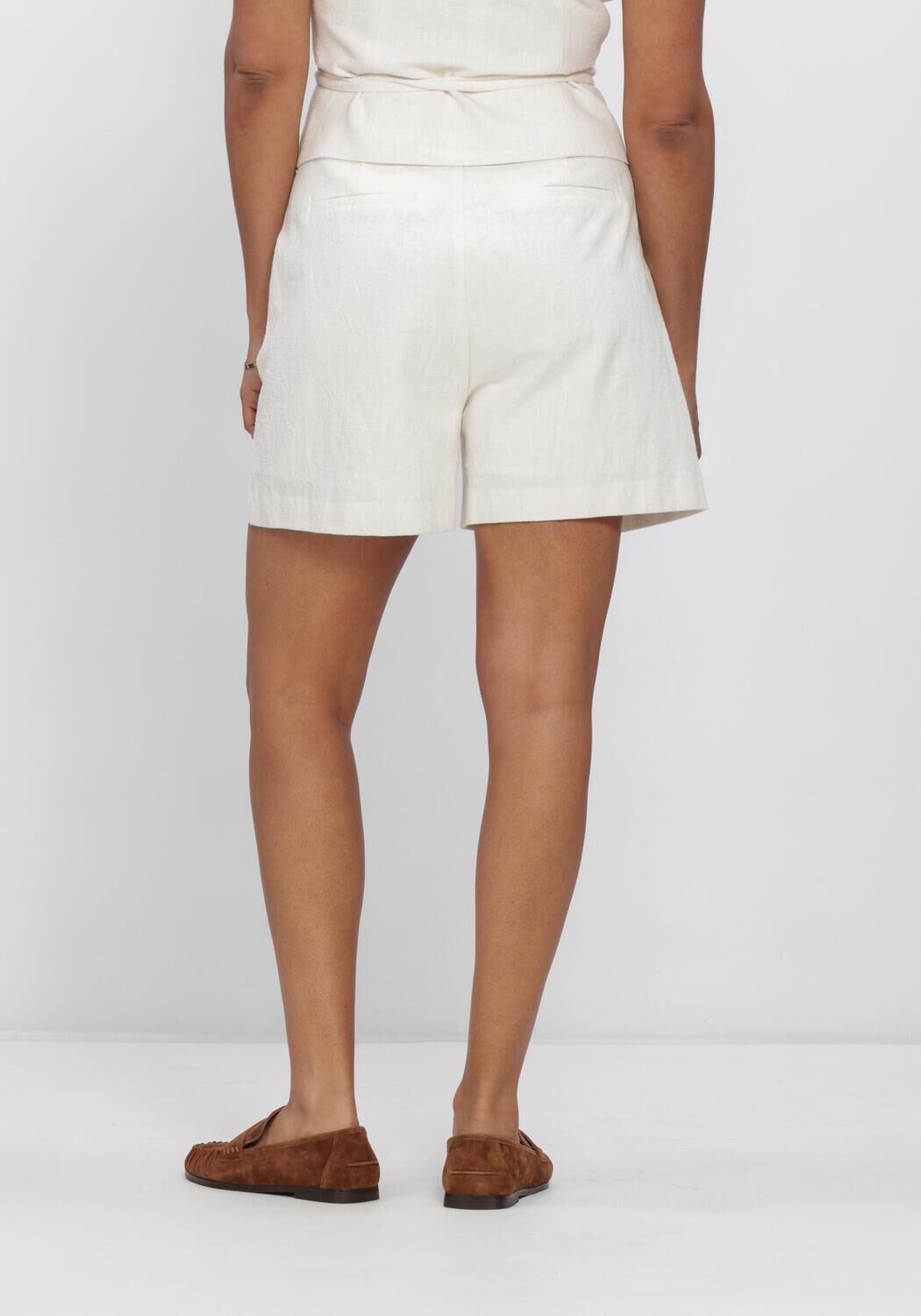 Wei&szlig;e NEO NOIR Hosen SEGA RAMIE SHORTS - large