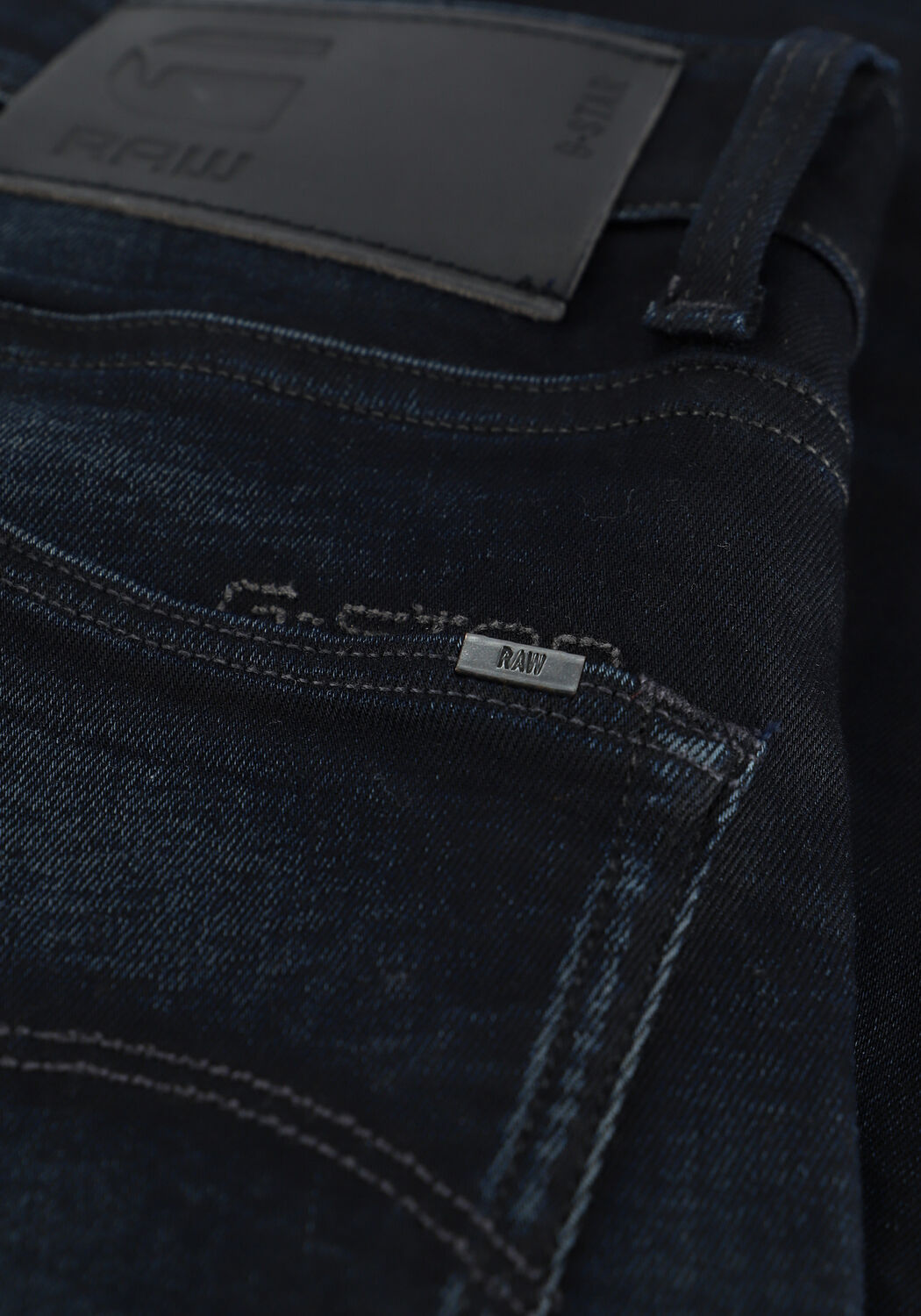 Schwarze G-STAR RAW Slim fit jeans 5245 - SLANDER R SUPER STRETCH - large