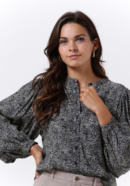 Blaue BY-BAR Blusen RIKKI MEADOW BLOUSE - large