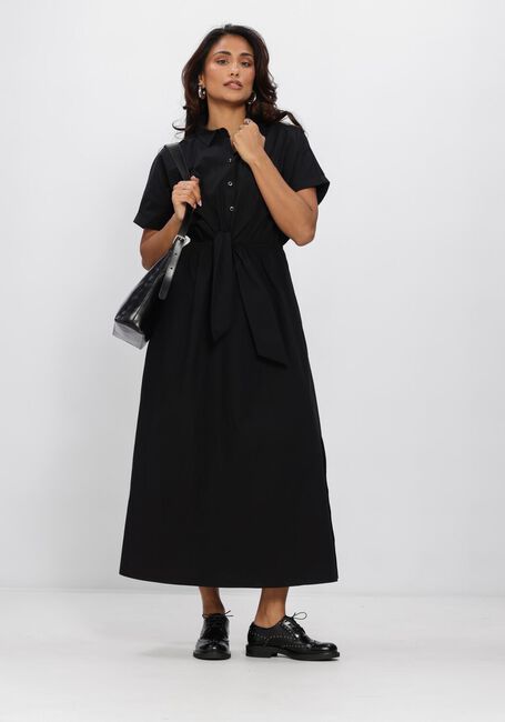 Schwarze ANOTHER LABEL Maxikleid ALJACQUI DRESS S/S - large