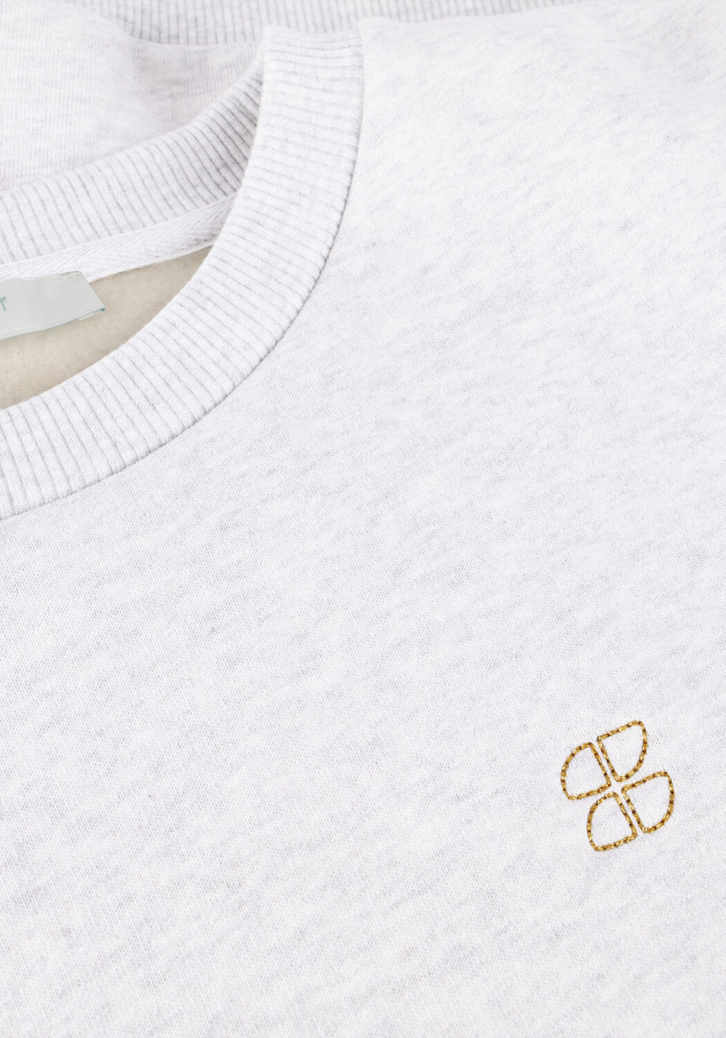 Graue BY-BAR Sweatshirt BIBI LOGO SWEATER - large