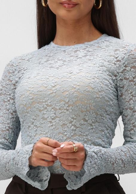 Hellblau NOTRE-V Tops & T-shirts NV-HILLECHIEN LACE TOP - large