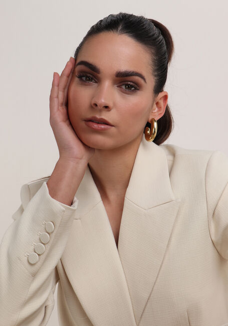 Goldfarbig NOTRE-V Ohrringe EARRING BIG - large