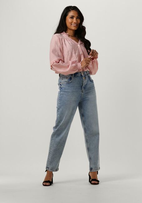 Blaue MOS MOSH Mom jeans ADELINE ADORN JEANS - large
