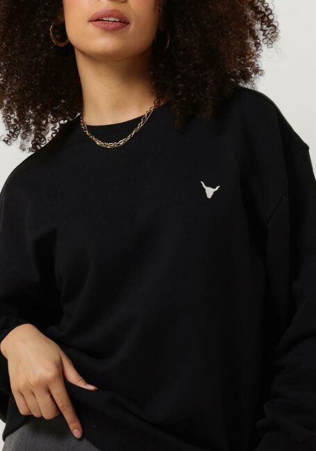Schwarze ALIX THE LABEL Sweatshirt LADIES KNITTED ALIX SWEATER - large