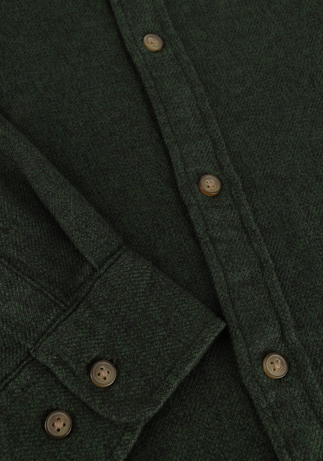 Dunkelgr&uuml;n SELECTED MEN Casual-Oberhemd SLHREG-OWEN FLANNEL MIX SHIRT - large