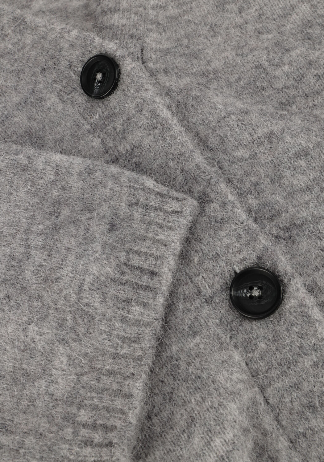 Graue KNIT-TED Strickjacke ARIEL - large