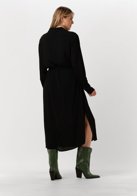 Schwarze MINUS Midikleid LASINA SOLID SHIRTDRESS - large