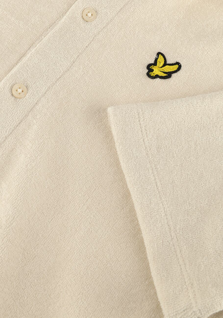 Creme LYLE & SCOTT Polo-Shirt SS TOWELLING SHIRT - large