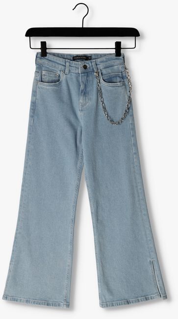 Blaue FRANKIE & LIBERTY Straight leg jeans ATTITUDE WIDELEG LB - large