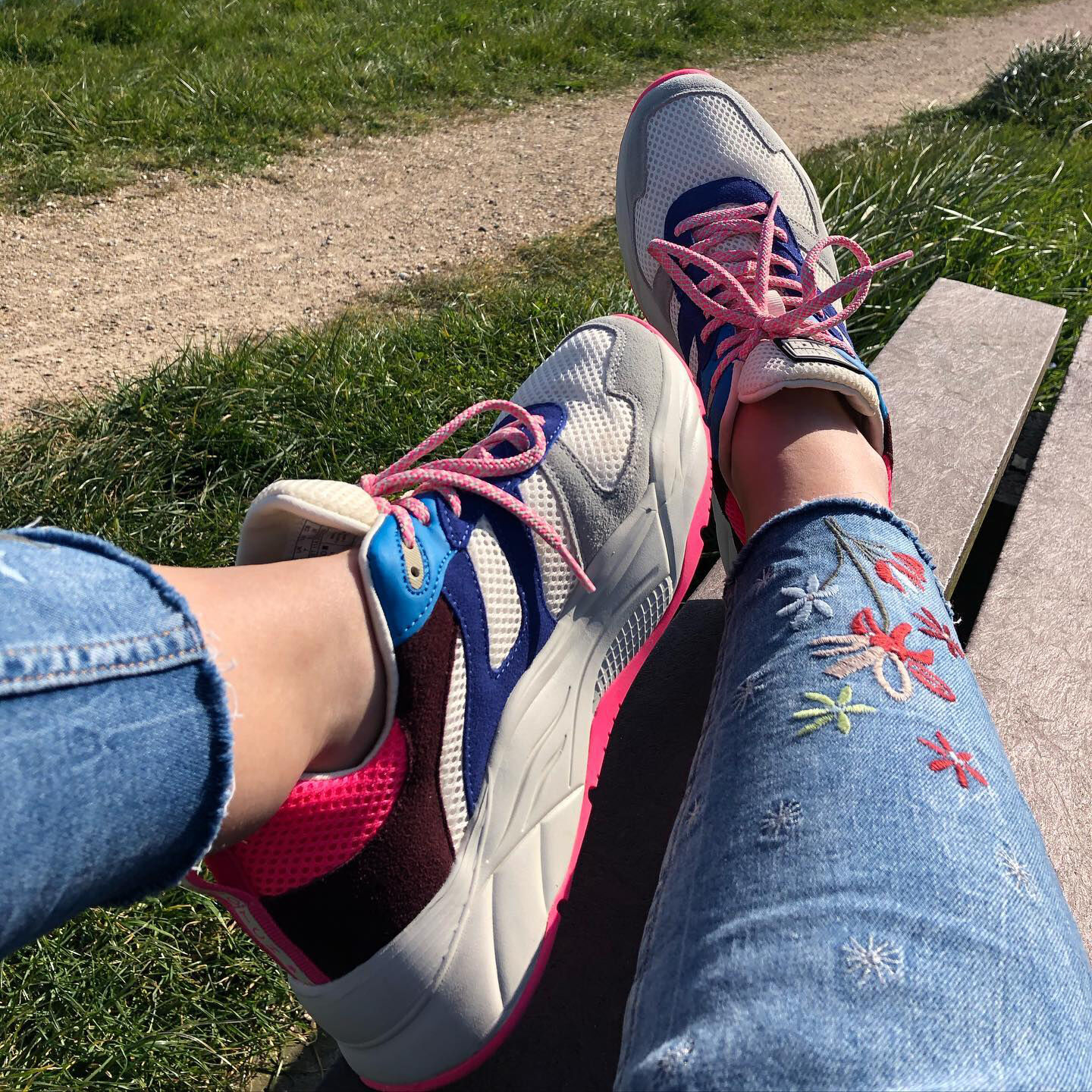 Mehrfarbige/Bunte SCOTCH & SODA Sneaker Low CELEST - large