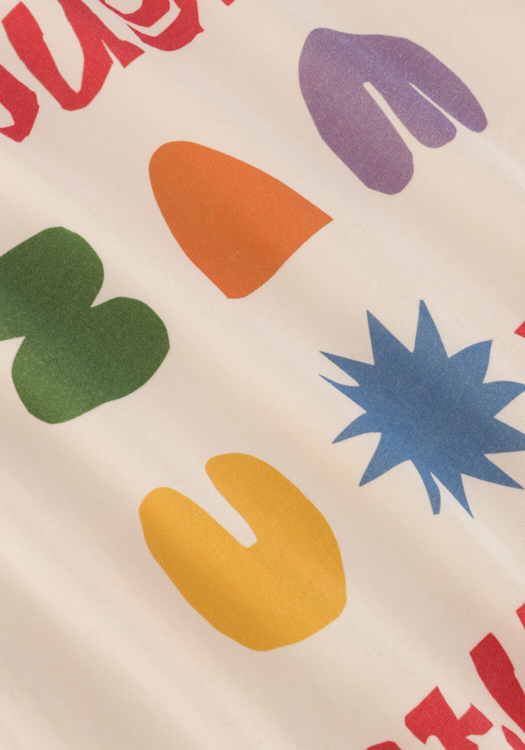 Ecru ROUGH STUDIOS T-shirt ANAI TEE - large