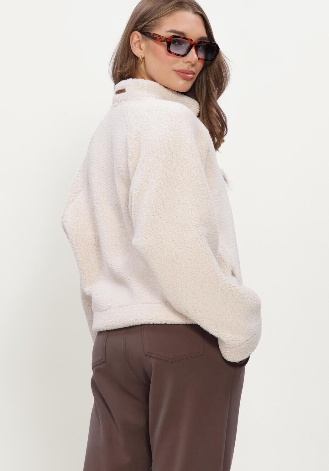 Ecru MOSCOW Teddy-Jacke 50-01-TED - large