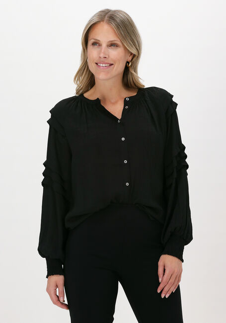 Schwarze CO'COUTURE Blusen CORA PLEAD SHIRT - large
