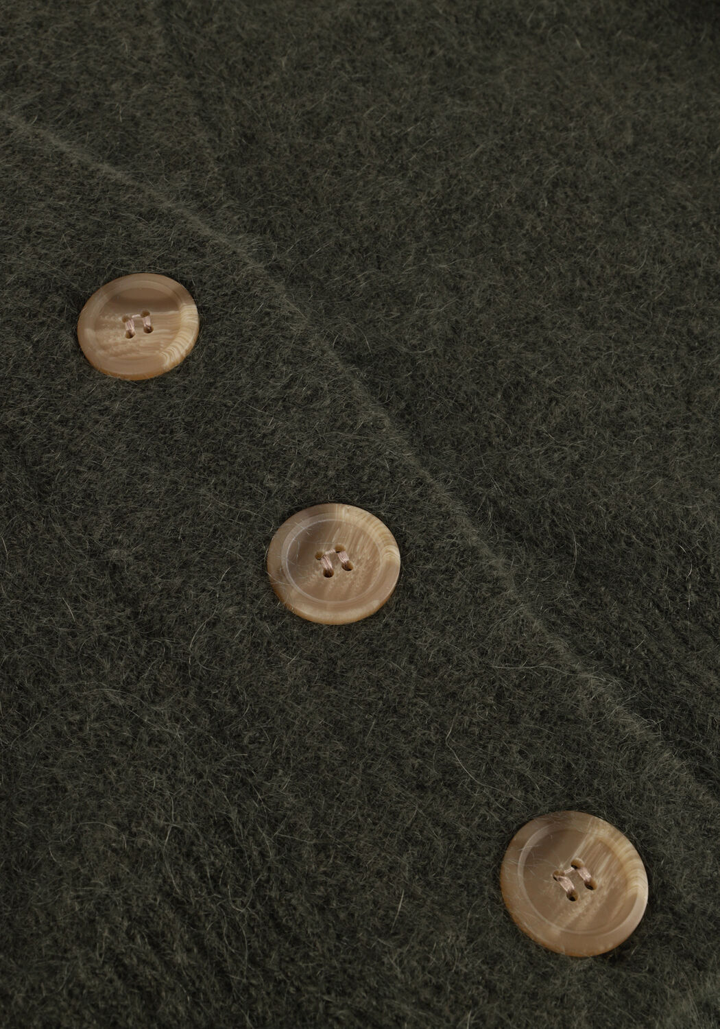 Dunkelgr&uuml;n SECOND FEMALE Strickjacke BROOKLYN KNIT CARDIGAN - large