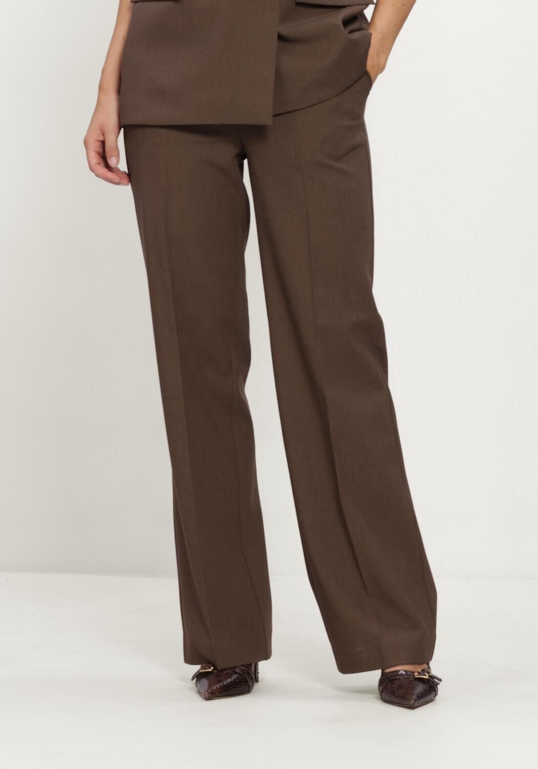 Braune MINUS Hose MSWELMA MID WAIST PANT - large