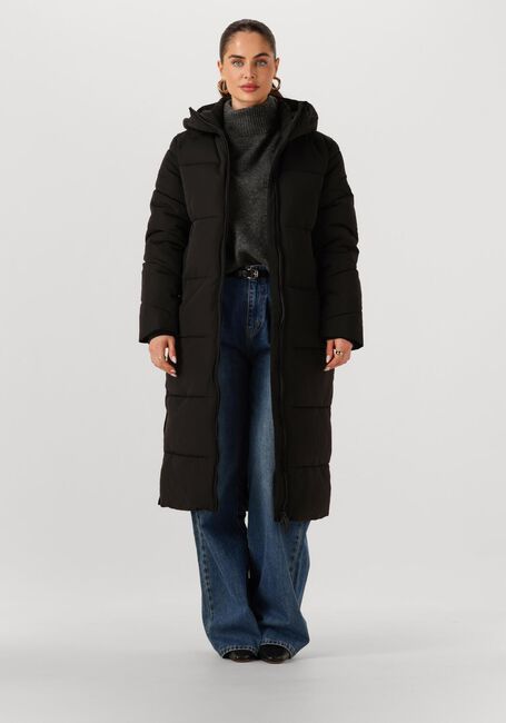 Schwarze WITHBLACK Wattierte Jack WBLGLORIAN LONG PUFFER JACKET - large