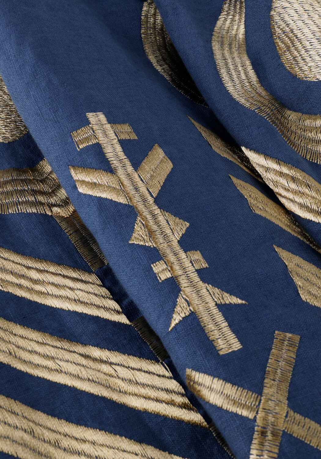 Blaue GREEK ARCHAIC KORI Minikleid 230559 - large