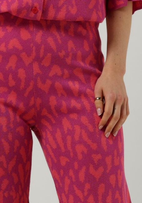 Rosane ALIX THE LABEL Weite Hose LADIES KNITTED WIDE LEG JACQUARD PANTS - large
