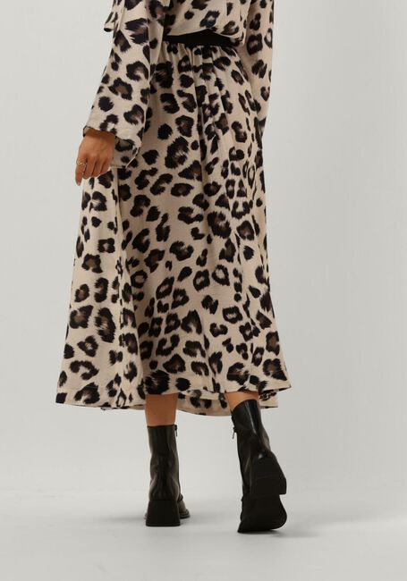 Braune MSCH COPENHAGEN Maxirock MSCHMANISA TAILA SKIRT AOP - large