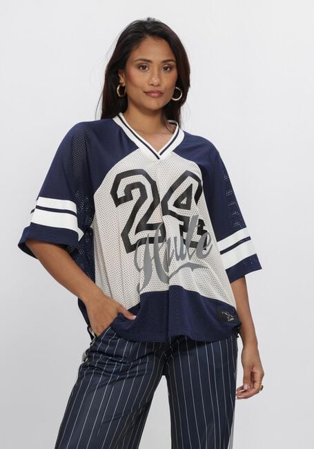 Dunkelblau HAUTE L'AMITI&Eacute; Tops & T-shirts DRIFT COMBO NUMBER TEE - large