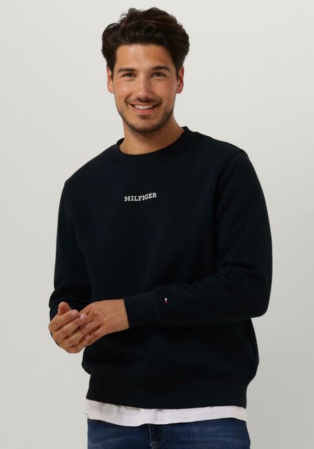 Dunkelblau TOMMY HILFIGER Sweatshirt MONOTYPE SWEATSHIRT - large